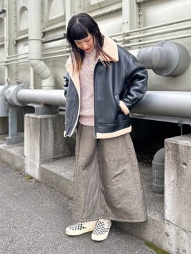 BEAMS HEART WOMENさん(レディース・156cm)の冬コーディネート