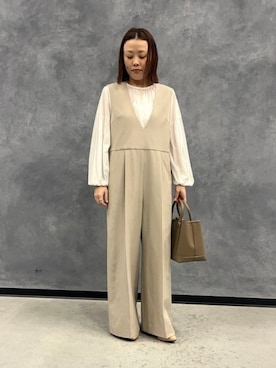 BEAMS HEART WOMENさん（レディース・153cm）の冬コーディネート