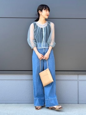 BEAMS HEART WOMENさん（レディース・160cm）の春コーディネート