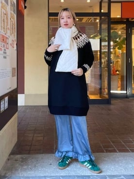 BEAMS HEART WOMENさん（レディース・162cm）の冬コーディネート