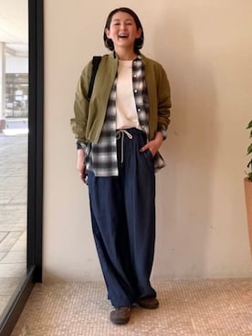 BEAMS HEART WOMENさん（レディース・163cm）の冬コーディネート