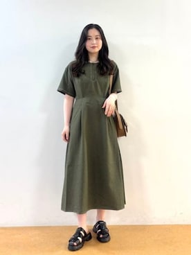 BEAMS HEART WOMENさん（レディース・163cm）の夏コーディネート