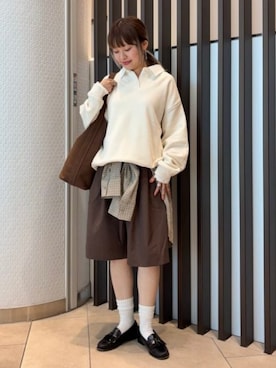 BEAMS HEART WOMENさん（レディース・156cm）の秋コーディネート