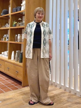 BEAMS HEART WOMENさん(レディース・163cm)の夏コーディネート