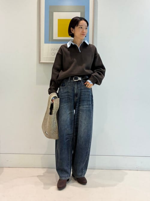 ソフト デニムパンツ