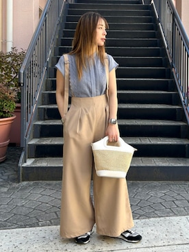 「大人ファッション」｜BEAMS HEART WOMENさん（レディース・153cm）の春コーディネート