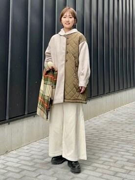 BEAMS HEART WOMENさん（レディース・157cm）の冬コーディネート