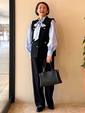 BEAMS HEART WOMENさん（レディース・163cm）の冬コーディネート