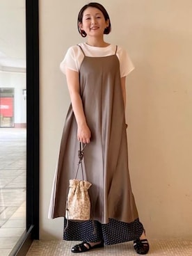 BEAMS HEART WOMENさん（レディース・163cm）の夏コーディネート