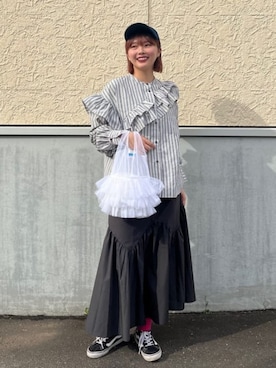 「春カラー」｜BEAMS HEART WOMENさん（レディース・165cm）の春コーディネート