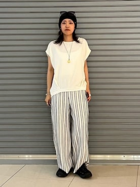 BEAMS HEART WOMENさん(レディース・162cm)の夏コーディネート