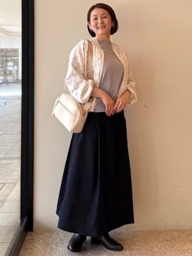 BEAMS HEART WOMENさん（レディース・163cm）の春コーディネート