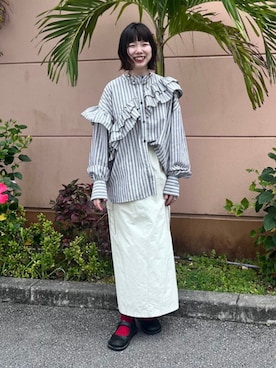 「春カラー」｜BEAMS HEART WOMENさん（レディース・155cm）の春コーディネート
