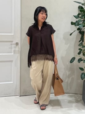 BEAMS HEART WOMENさん(レディース・162cm)の夏コーディネート