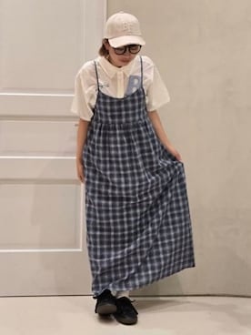 BEAMS HEART WOMENさん（レディース・156cm）の夏コーディネート