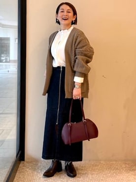 BEAMS HEART WOMENさん（レディース・163cm）の秋コーディネート