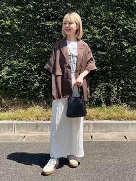 BEAMS HEART WOMENさん(レディース・160cm)の夏コーディネート