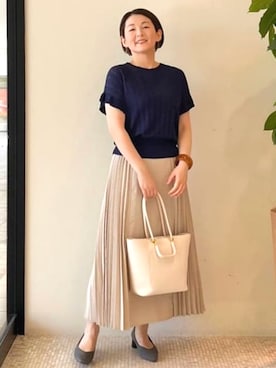 BEAMS HEART WOMENさん（レディース・163cm）の夏コーディネート