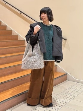 BEAMS HEART WOMENさん（レディース・155cm）の秋コーディネート