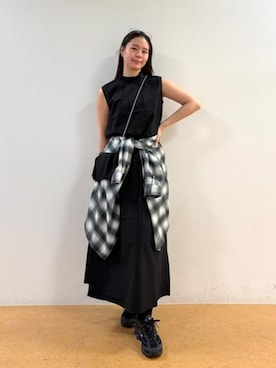 「BEAMS HEART（ビームスハート）のアイテム」を使った、BEAMS HEART WOMENさん（レディース・168cm）の春コーディネート