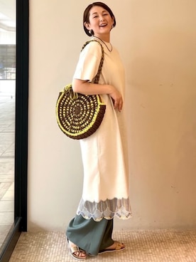BEAMS HEART WOMENさん(レディース・163cm)の夏コーディネート
