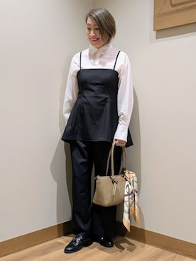 BEAMS HEART WOMENさん（レディース・162cm）の冬コーディネート