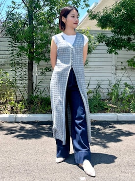 BEAMS HEART WOMENさん（レディース・153cm）の夏コーディネート