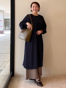 BEAMS HEART WOMENさん(レディース・163cm)の秋コーディネート