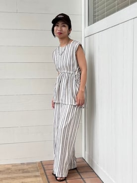 BEAMS HEART WOMENさん(レディース・158cm)の夏コーディネート
