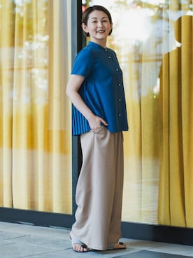 BEAMS HEART WOMENさん（レディース・163cm）の夏コーディネート