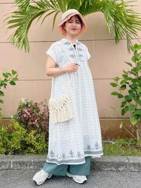 BEAMS HEART WOMENさん(レディース・157cm)の夏コーディネート
