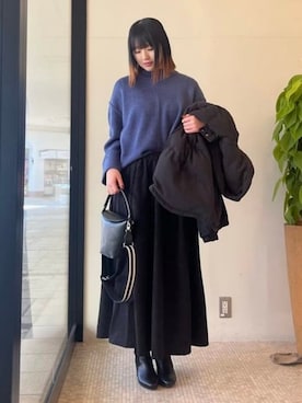 BEAMS HEART WOMENさん（レディース・169cm）の冬コーディネート