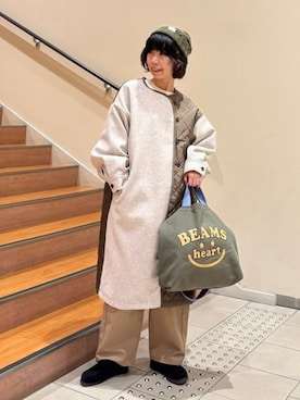 BEAMS HEART WOMENさん（レディース・158cm）の秋コーディネート