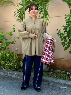 BEAMS HEART WOMENさん（レディース・157cm）の秋コーディネート