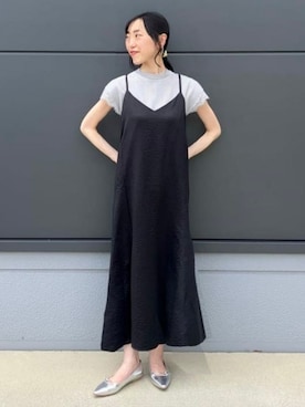 「アイテム（パンプス）」を使った、BEAMS HEART WOMENさん（レディース・162cm）の夏コーディネート