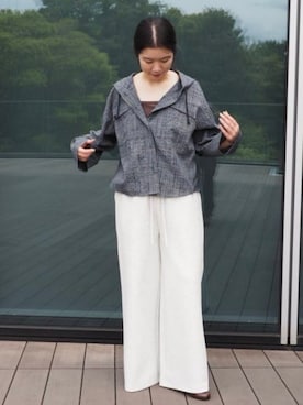 BEAMS HEART WOMENさん（レディース・159cm）の夏コーディネート