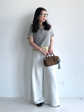 「BEAMS HEART（ビームスハート）のアイテム」を使った、BEAMS HEART WOMENさん（レディース・160cm）の春コーディネート