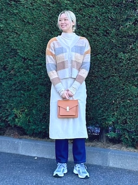 BEAMS HEART WOMENさん（レディース・168cm）の冬コーディネート