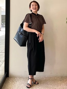 BEAMS HEART WOMENさん（レディース・163cm）の春コーディネート