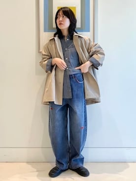 BEAMS HEART WOMENさん（レディース・165cm）の冬コーディネート