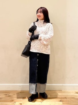 BEAMS HEART WOMENさん（レディース・155cm）の冬コーディネート