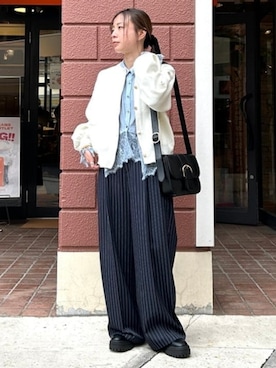 BEAMS HEART WOMENさん（レディース・153cm）の冬コーディネート