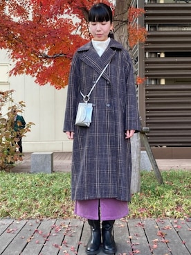 BEAMS HEART WOMENさん（レディース・167cm）の冬コーディネート