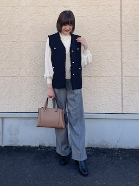 BEAMS HEART WOMENさん(レディース・166cm)の冬コーディネート