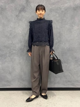 BEAMS HEART WOMENさん(レディース・160cm)の冬コーディネート