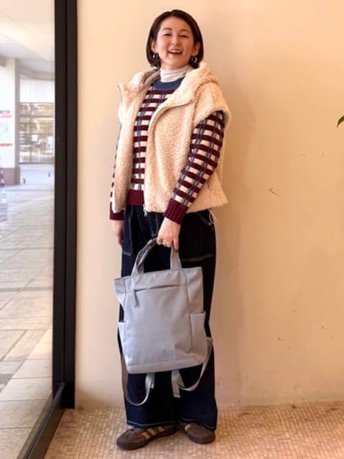 フード ボアベスト（ベスト）｜BEAMS HEART（ビームスハート）の