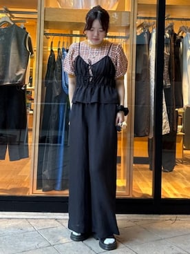 BEAMS HEART WOMENさん（レディース・160cm）の夏コーディネート