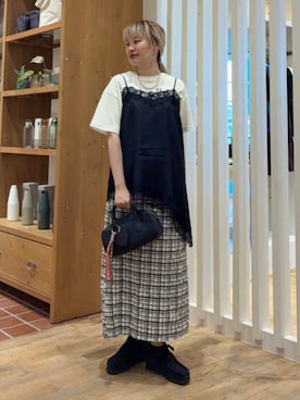 BEAMS HEART WOMENさん(レディース・156cm)の夏コーディネート