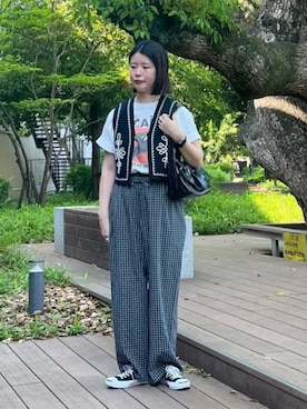 BEAMS HEART WOMENさん(レディース・159cm)の夏コーディネート