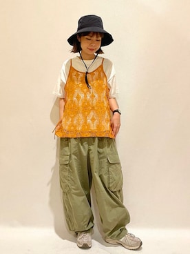 BEAMS HEART WOMENさん(レディース・153cm)の夏コーディネート